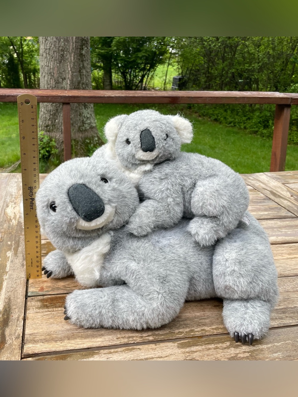 Plush Grey Koala Pair - Soft Stuffed Animals